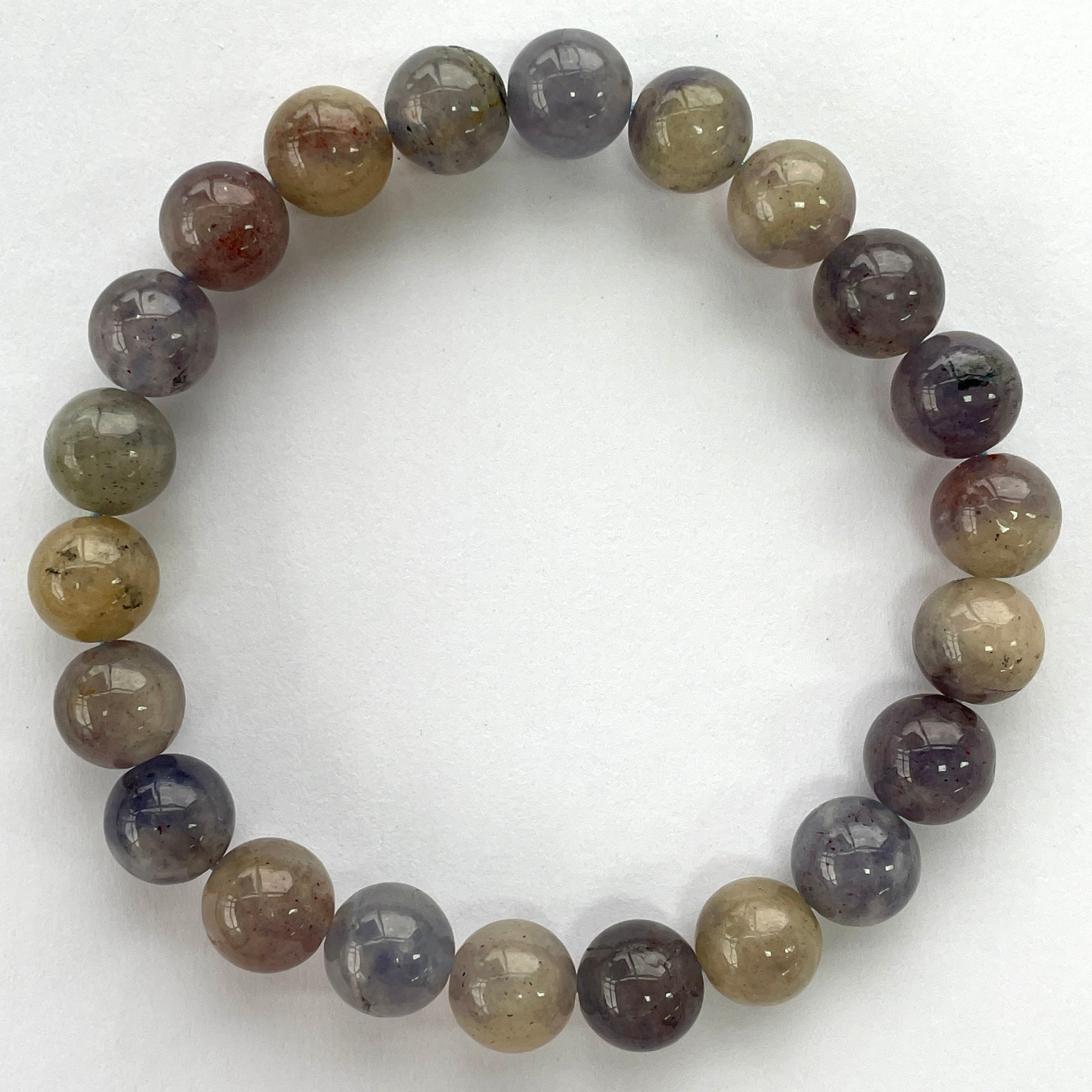 Iolite Beads Bracelet Iolite Beads Bracelet